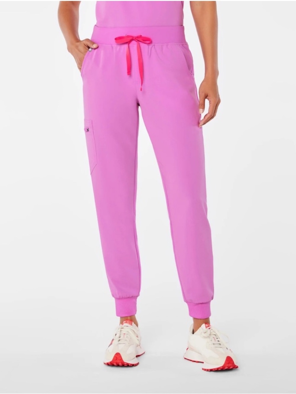 FIGS Zamora Scrub Jogger Pants Sz S PO#6002 Pink Cloud  Limited Edition Nurse